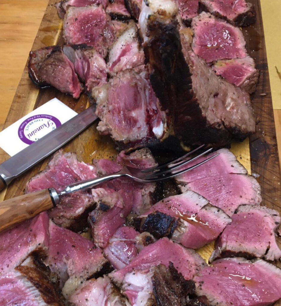 Tagliata di manzo del chianti fiorentino