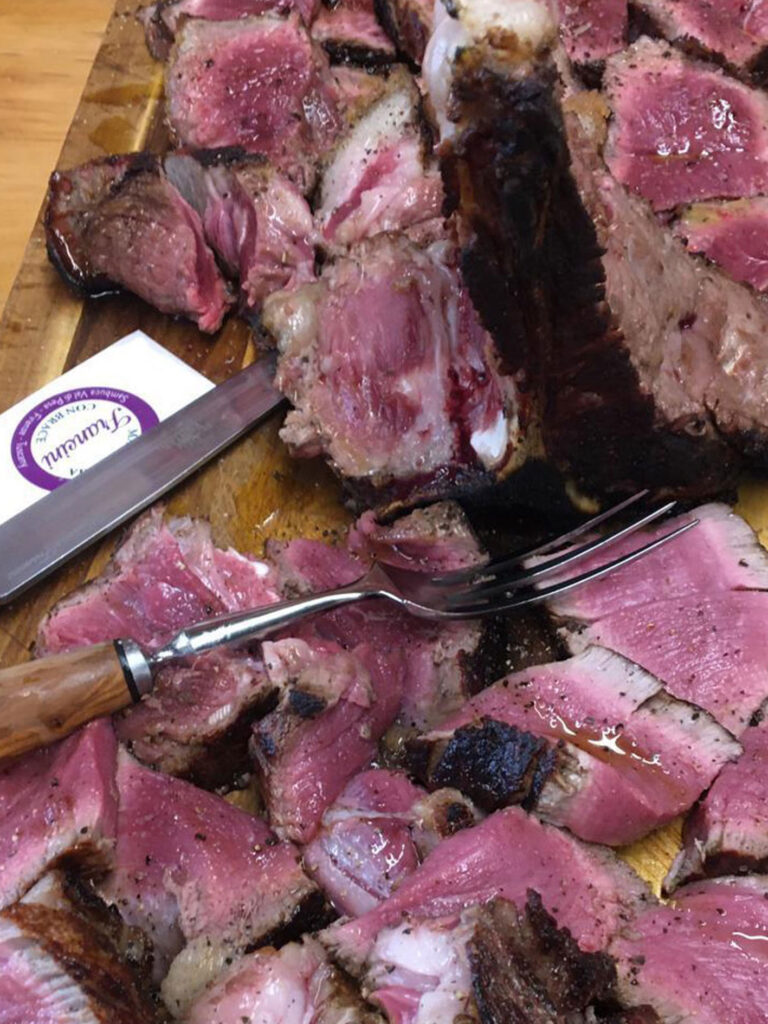 Tagliata di carne fiorentina